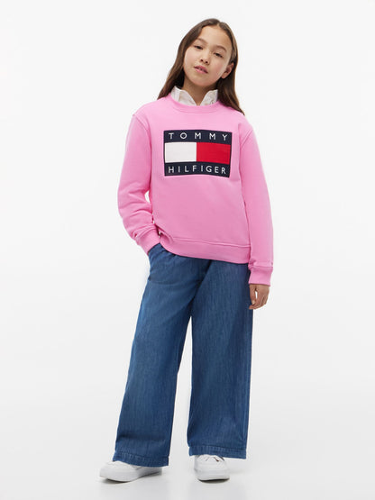 Tommy Hilfiger Kids' Flag Badge Sweatshirt