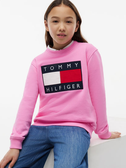 Tommy Hilfiger Kids' Flag Badge Sweatshirt