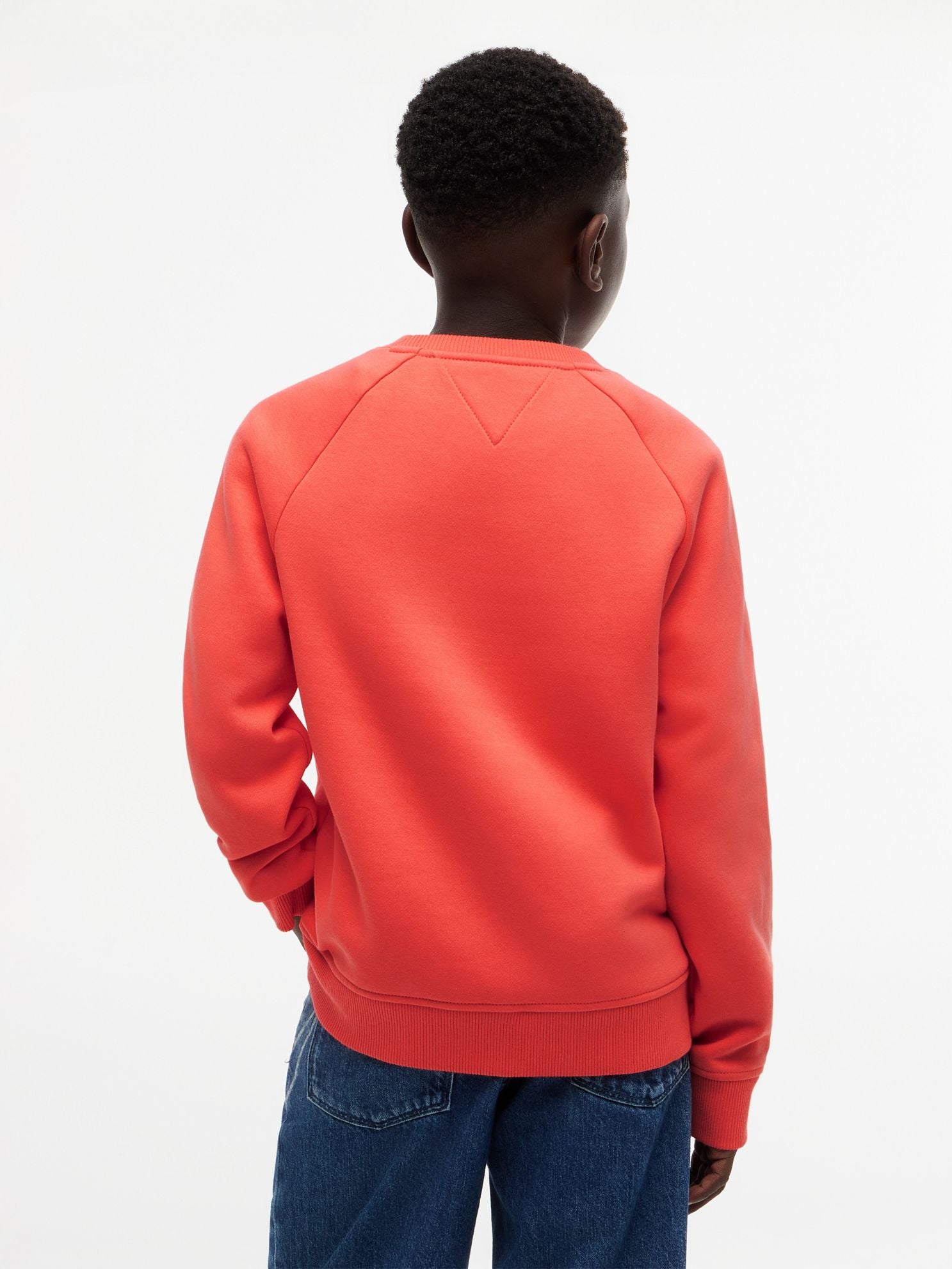 Tommy Hilfiger Kids' Tommy Flag Logo Raglan Sweatshirt