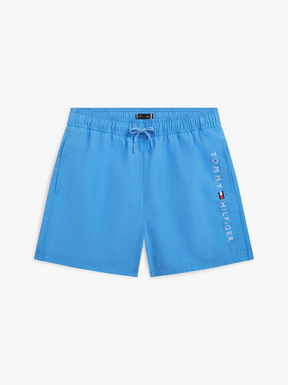 Tommy Hilfiger Kids' Hilfiger Logo Swim Trunk