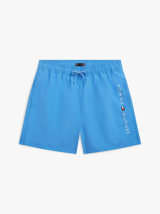 Tommy Hilfiger Kids' Hilfiger Logo Swim Trunk