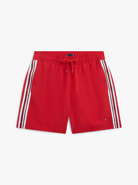 Tommy Hilfiger Kids' Signature Stripe Swim Trunk
