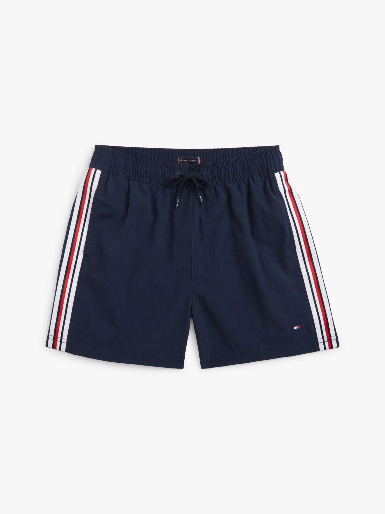 Tommy Hilfiger Kids' Signature Stripe Swim Trunk