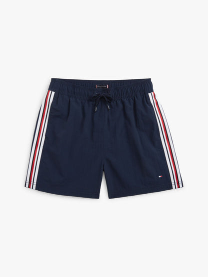 Tommy Hilfiger Kids' Signature Stripe Swim Trunk