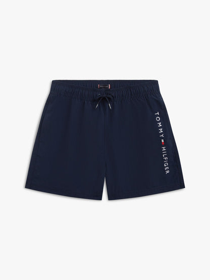 Tommy Hilfiger Kids' Hilfiger Logo Swim Trunk