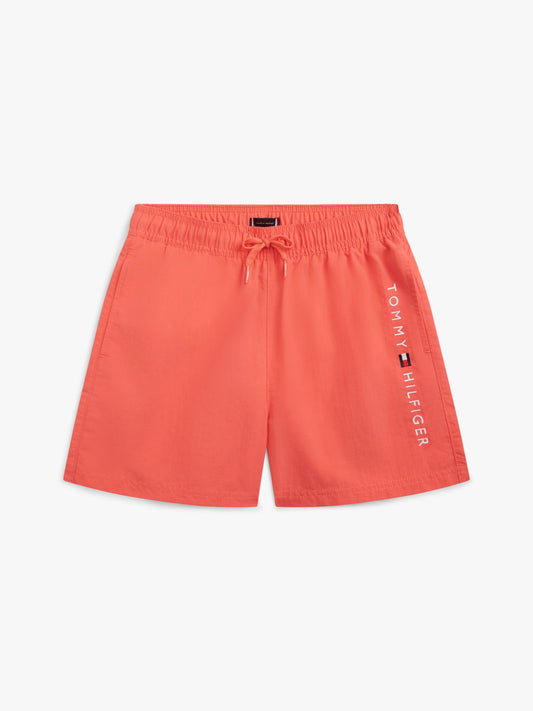 Tommy Hilfiger Kids' Hilfiger Logo Swim Trunk