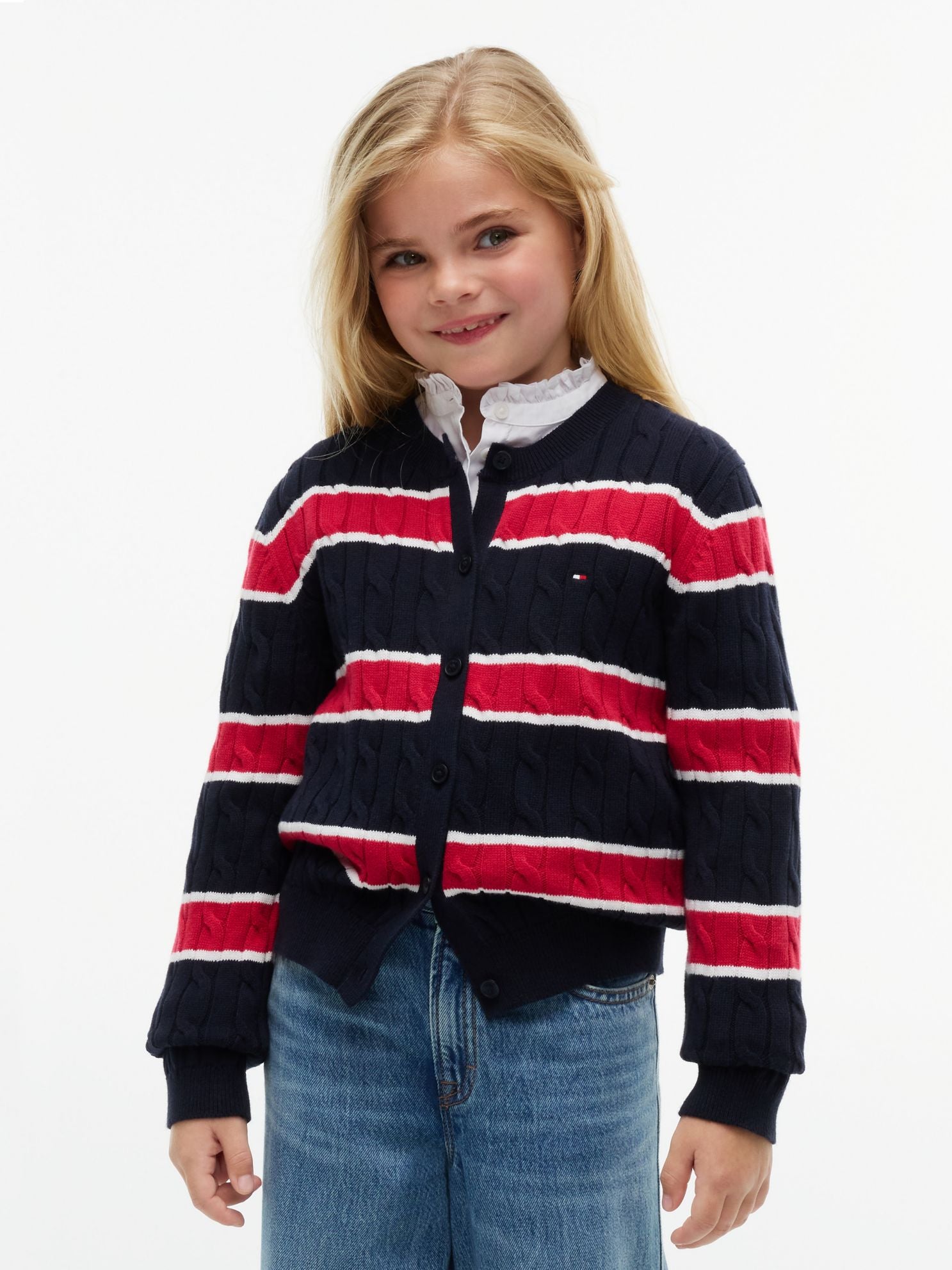 Tommy Hilfiger Kids' Striped Cardigan