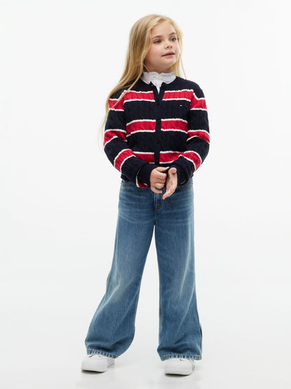 Tommy Hilfiger Kids' Striped Cardigan