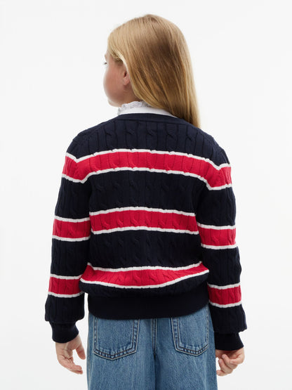 Tommy Hilfiger Kids' Striped Cardigan