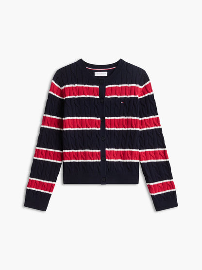 Tommy Hilfiger Kids' Striped Cardigan