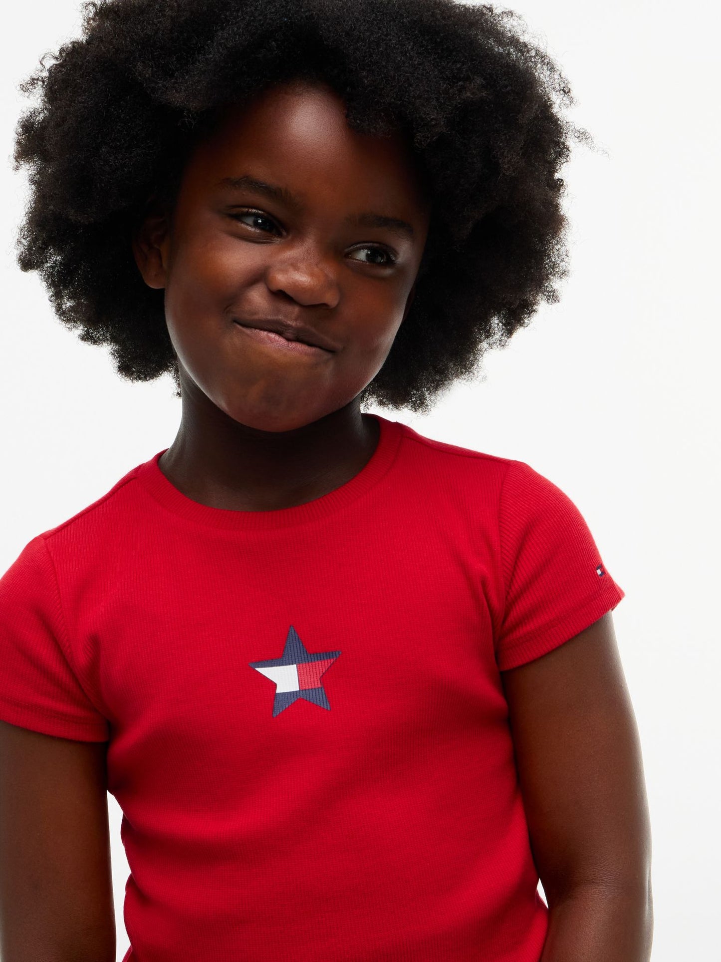 Tommy Hilfiger Kids' Star Logo Stretch T-Shirt