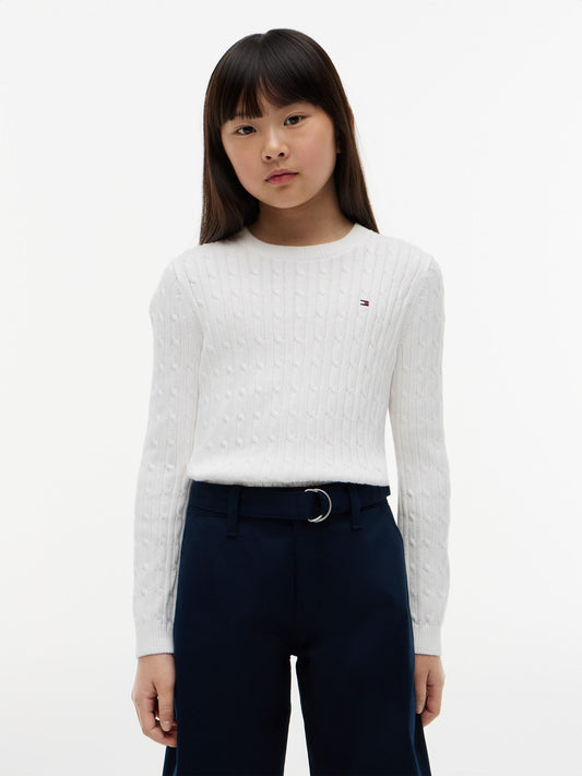 Tommy Hilfiger Kids' Cable Knit Sweater