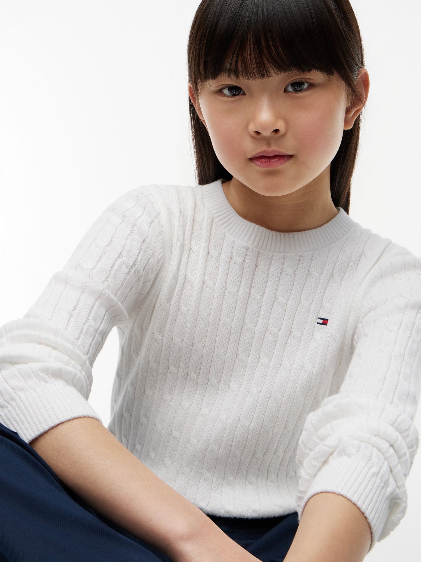 Tommy Hilfiger Kids' Cable Knit Sweater