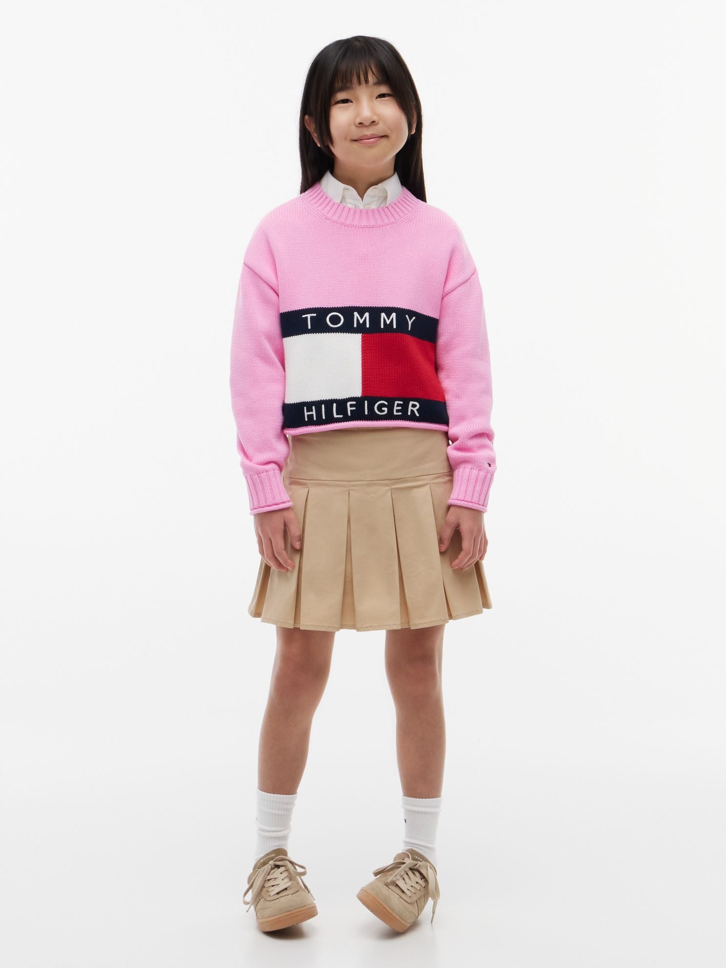 Tommy Hilfiger Kids' Flag Logo Sweater