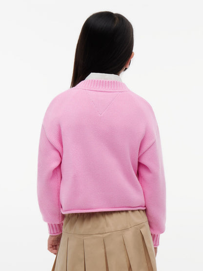Tommy Hilfiger Kids' Flag Logo Sweater