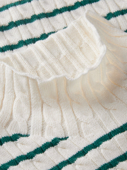Tommy Hilfiger Kids' Cable Knit Mockneck Sweater