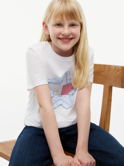 Tommy Hilfiger Kids' Patch Star Logo T-Shirt