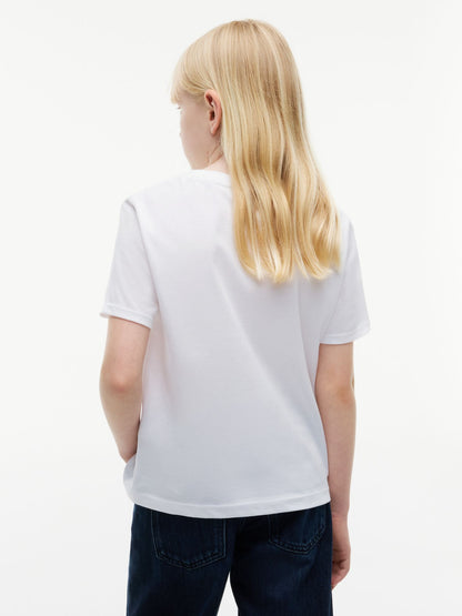Tommy Hilfiger Kids' Patch Star Logo T-Shirt