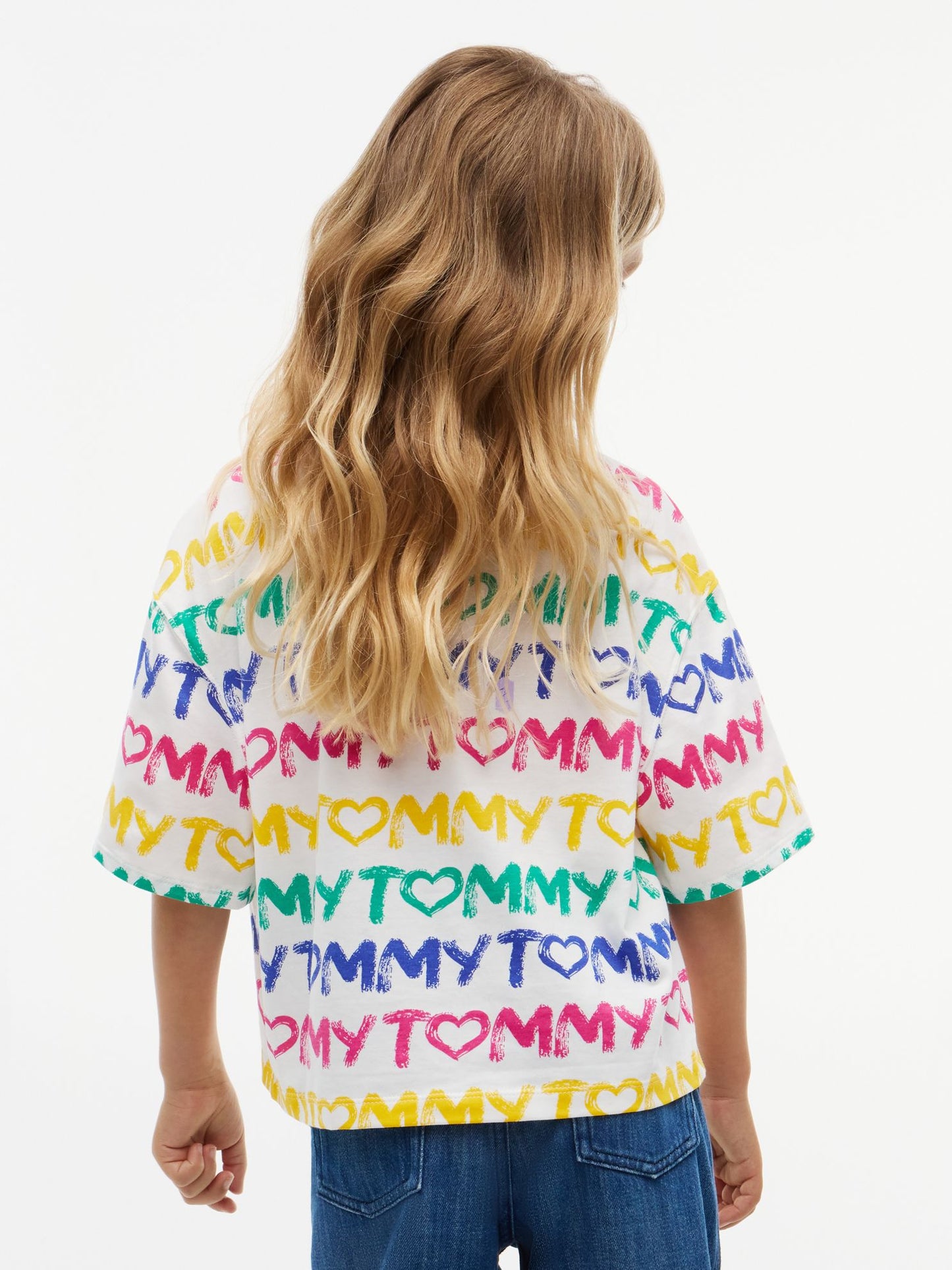 Tommy Hilfiger Kids' Allover Tommy Logo T-Shirt