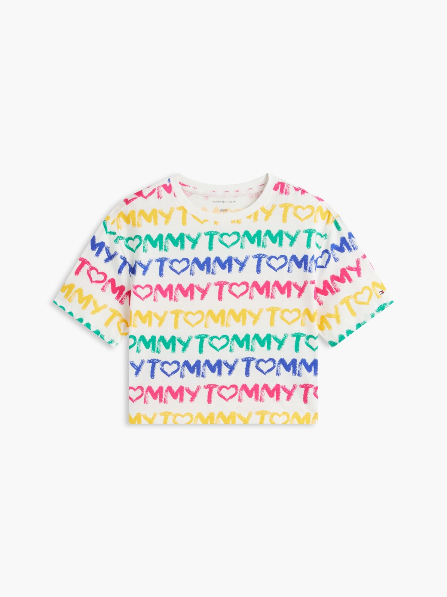 Tommy Hilfiger Kids' Allover Tommy Logo T-Shirt