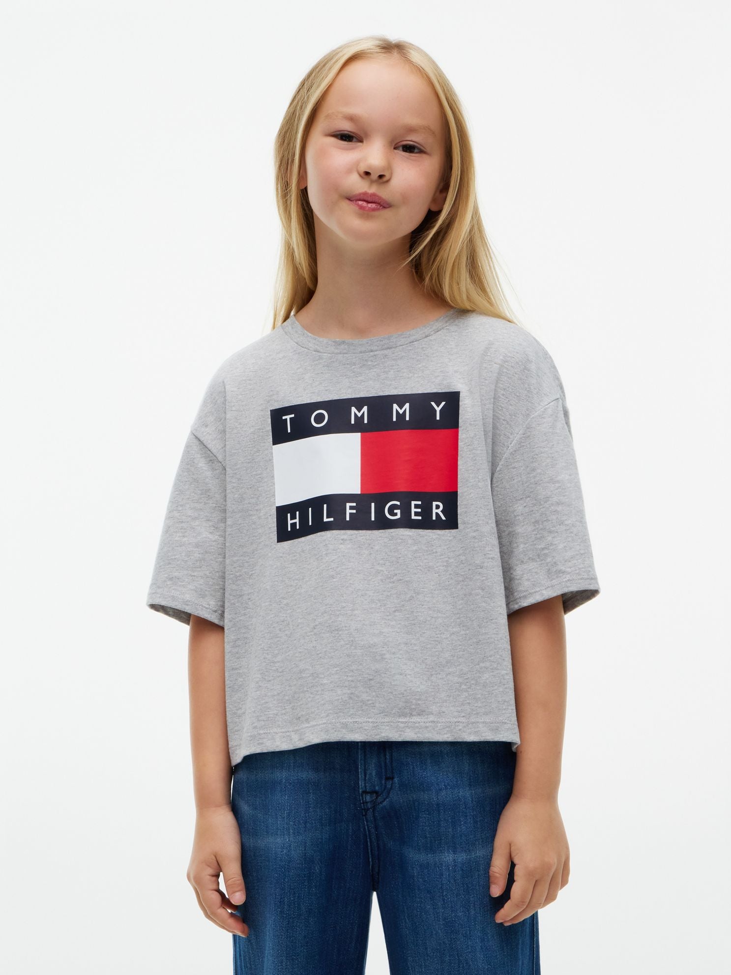 Tommy Hilfiger Kids' Classic Flag Badge T-Shirt