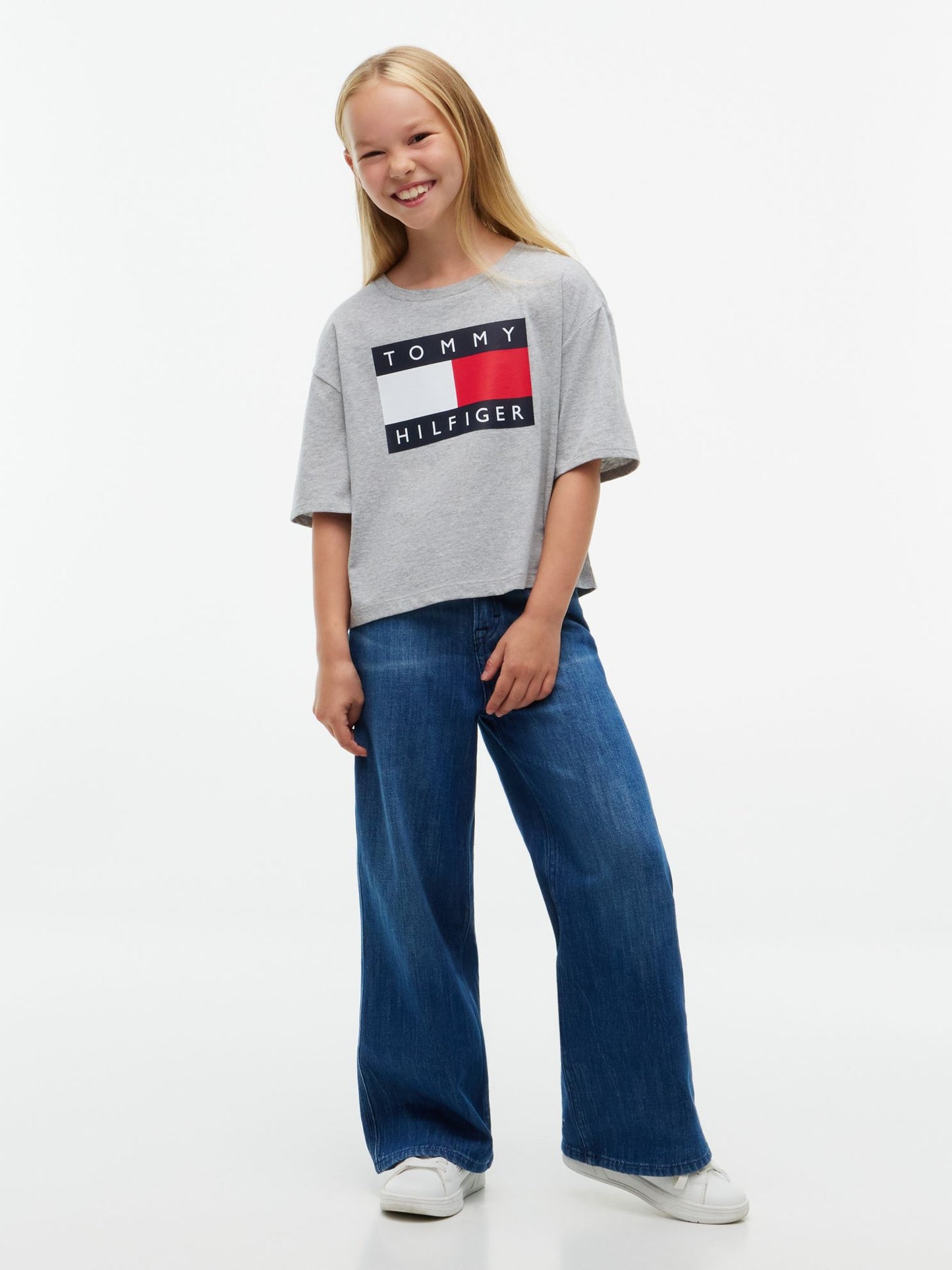 Tommy Hilfiger Kids' Classic Flag Badge T-Shirt
