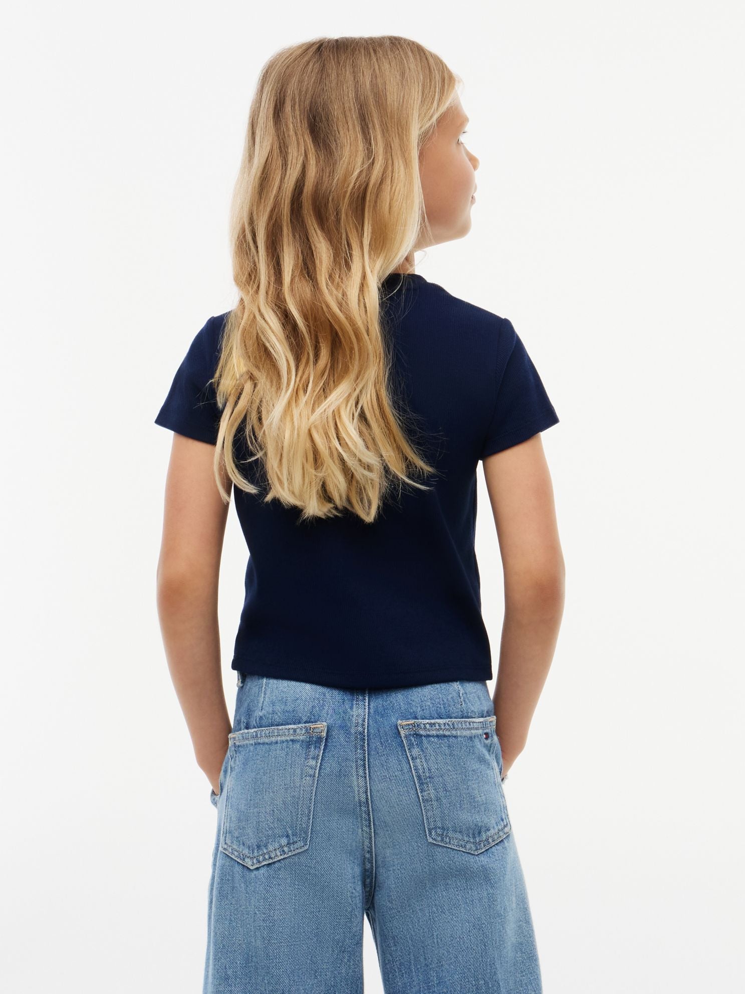 Tommy Hilfiger Kids' Star Logo Stretch T-Shirt