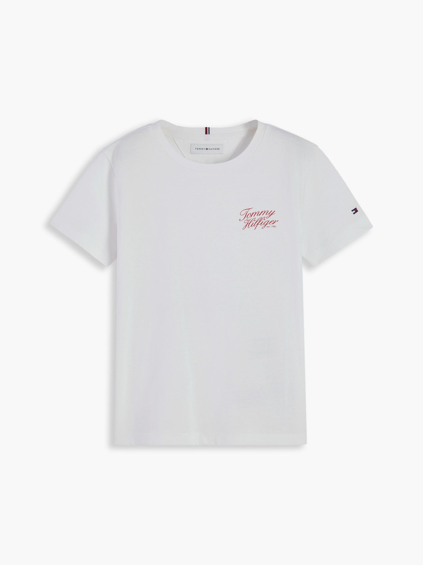 Tommy Hilfiger Kids' Hilfiger Script Logo T-Shirt