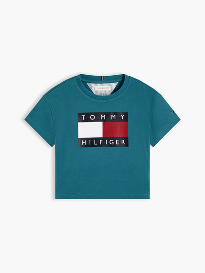 Tommy Hilfiger Kids' Flag Graphic T-Shirt
