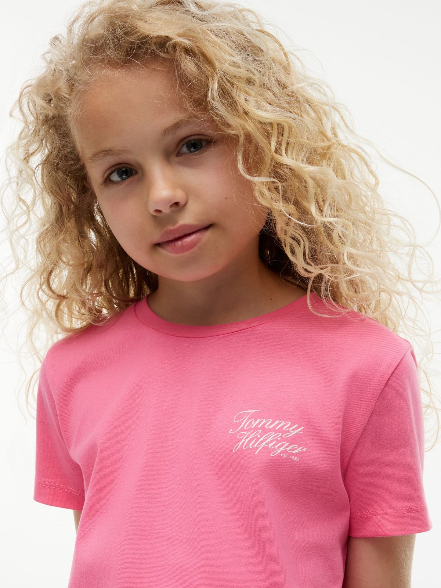 Tommy Hilfiger Kids' Hilfiger Script Logo T-Shirt