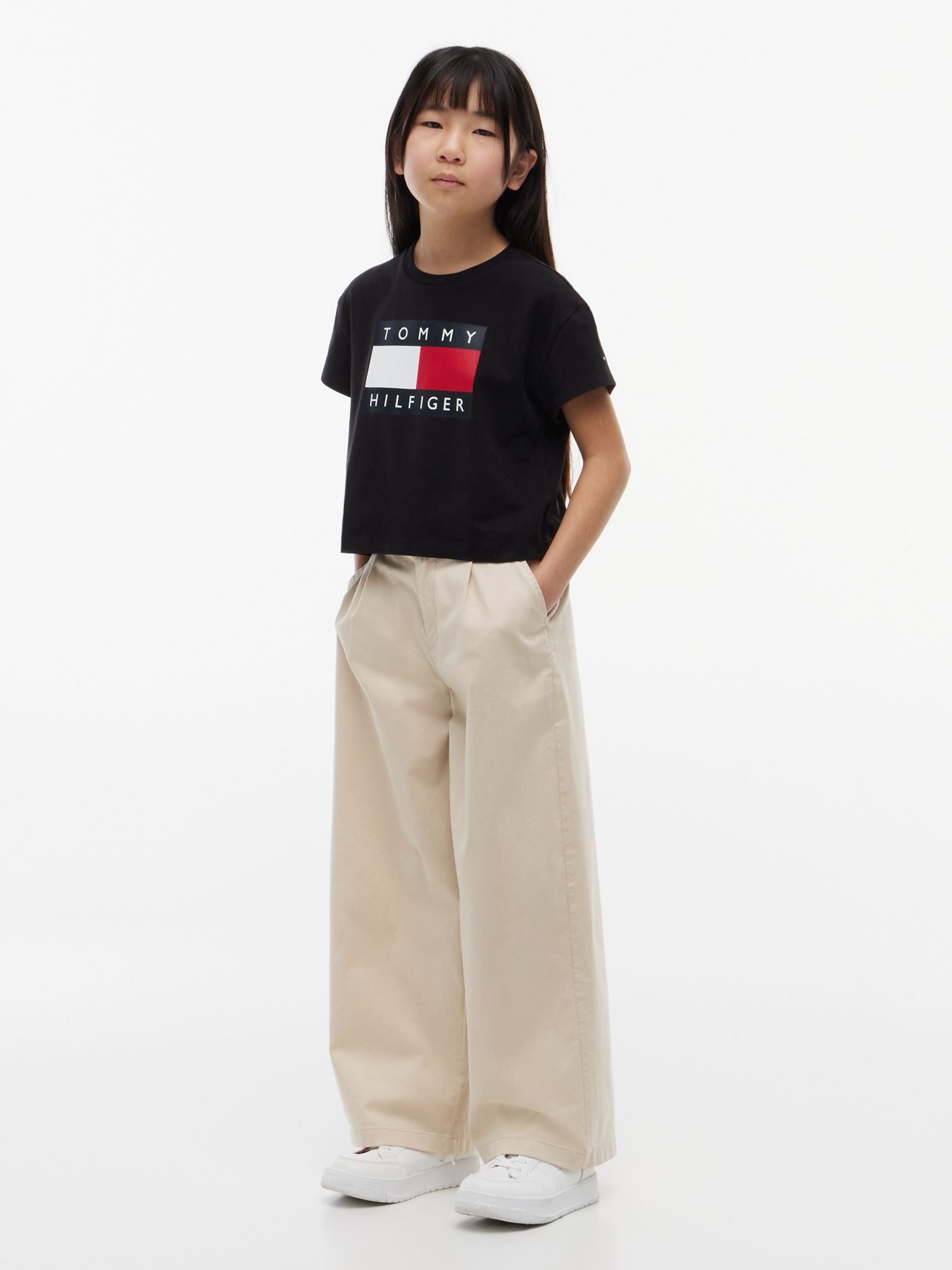 Tommy Hilfiger Kids' Flag Graphic T-Shirt