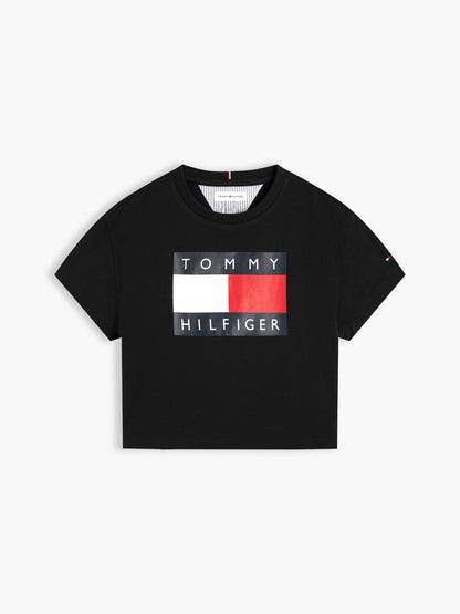 Tommy Hilfiger Kids' Flag Graphic T-Shirt