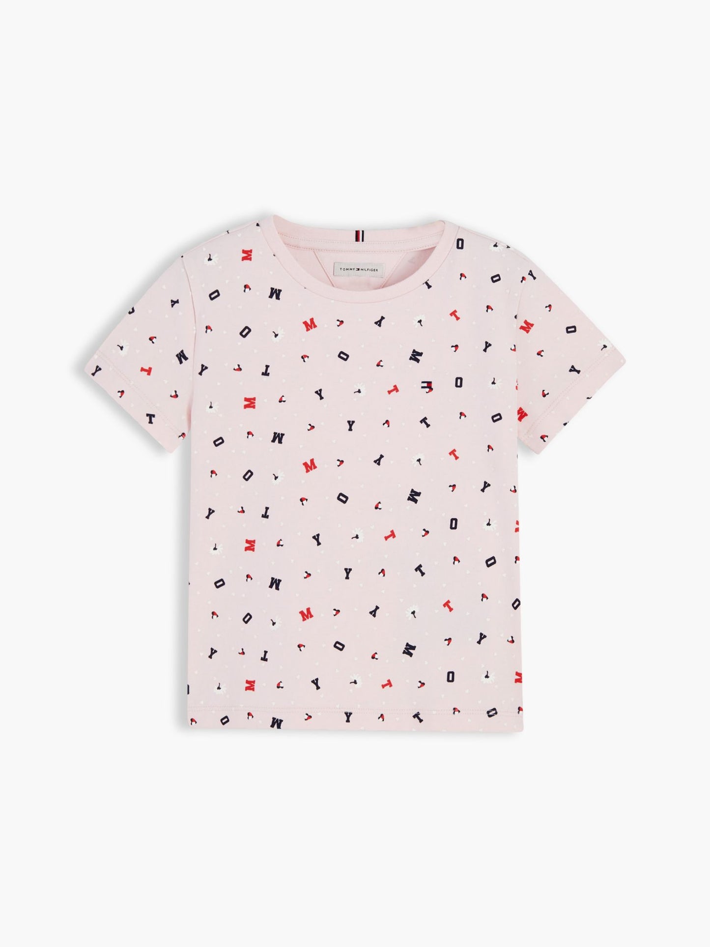 Tommy Hilfiger Kids' Allover Tommy Letter Logo T-Shirt