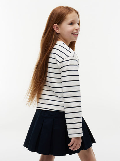 Tommy Hilfiger Kids' Tommy Logo Striped T-Shirt