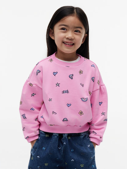 Tommy Hilfiger Kids' Doodle Print Sweatshirt