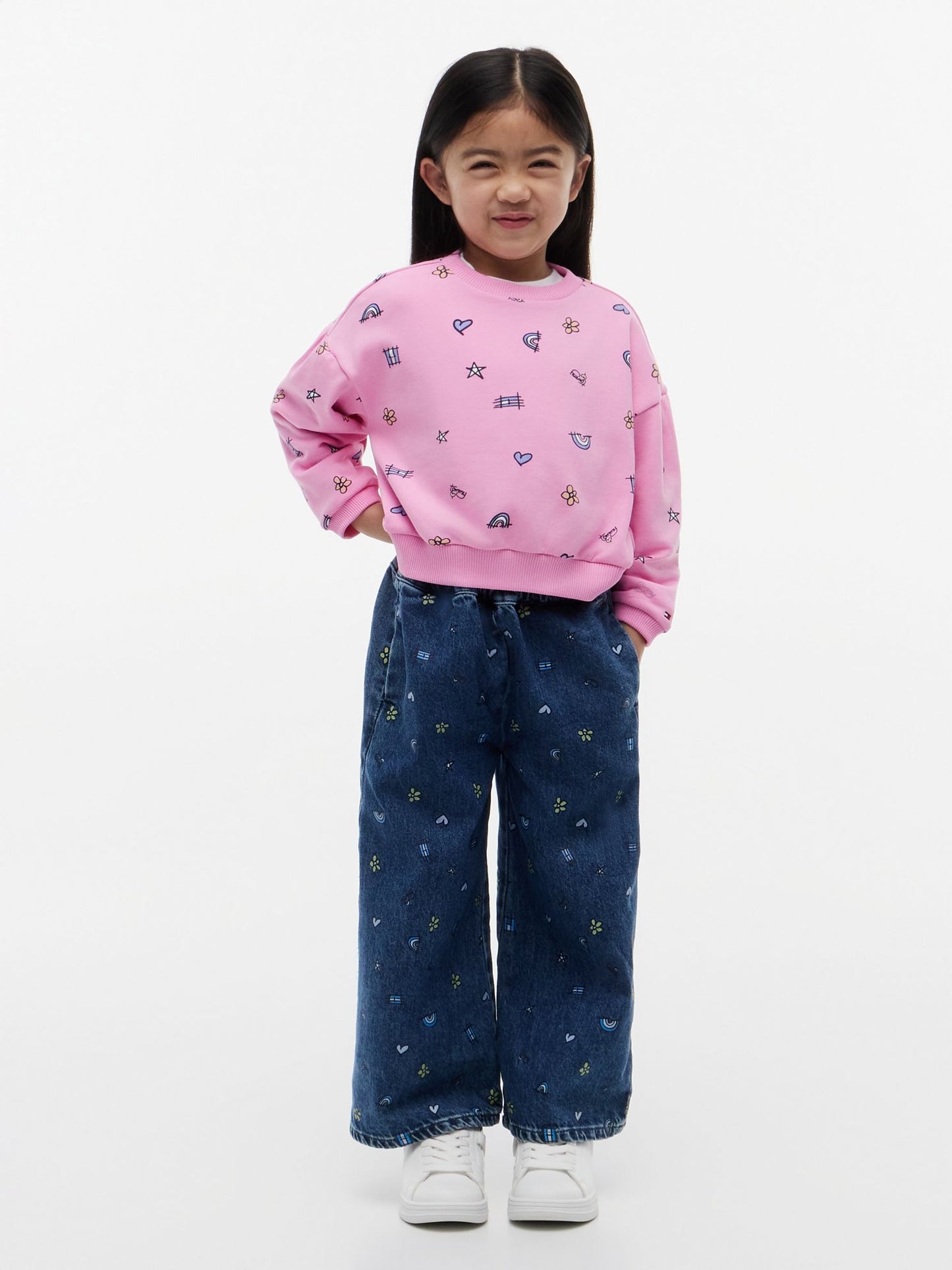 Tommy Hilfiger Kids' Doodle Print Sweatshirt
