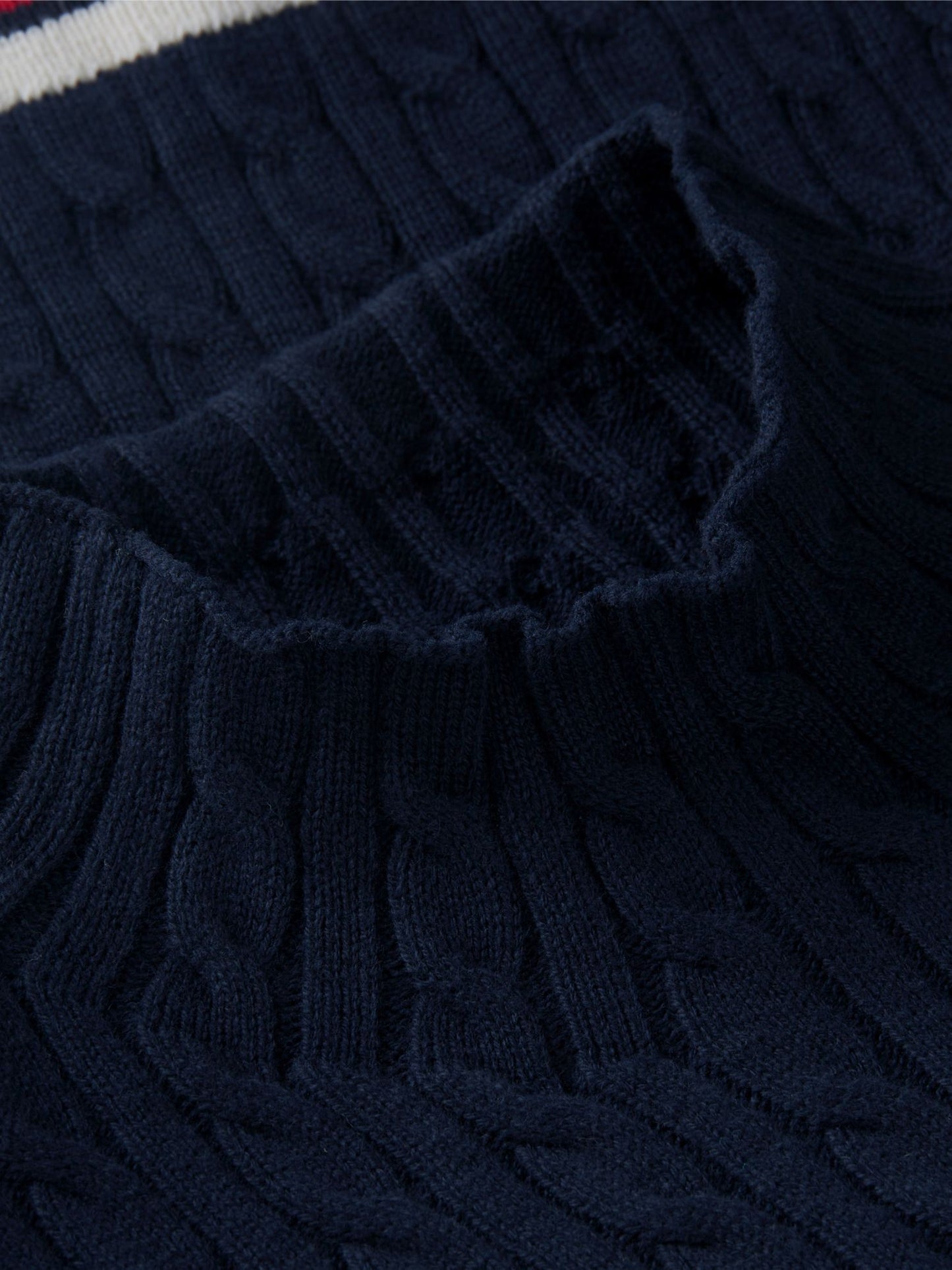 Tommy Hilfiger Kids' Cable Knit Mockneck Sweater