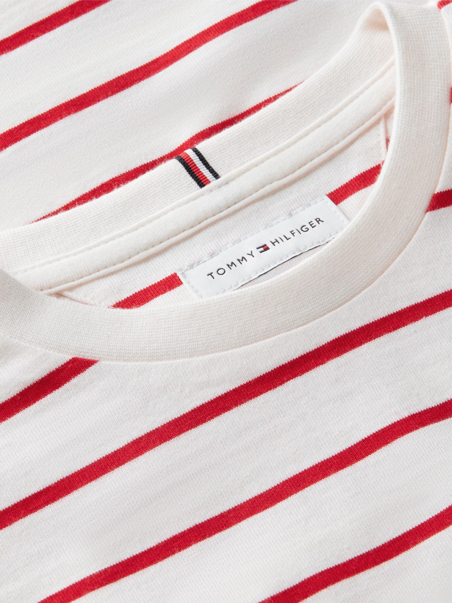 Tommy Hilfiger Kids' Tommy Logo Striped T-Shirt