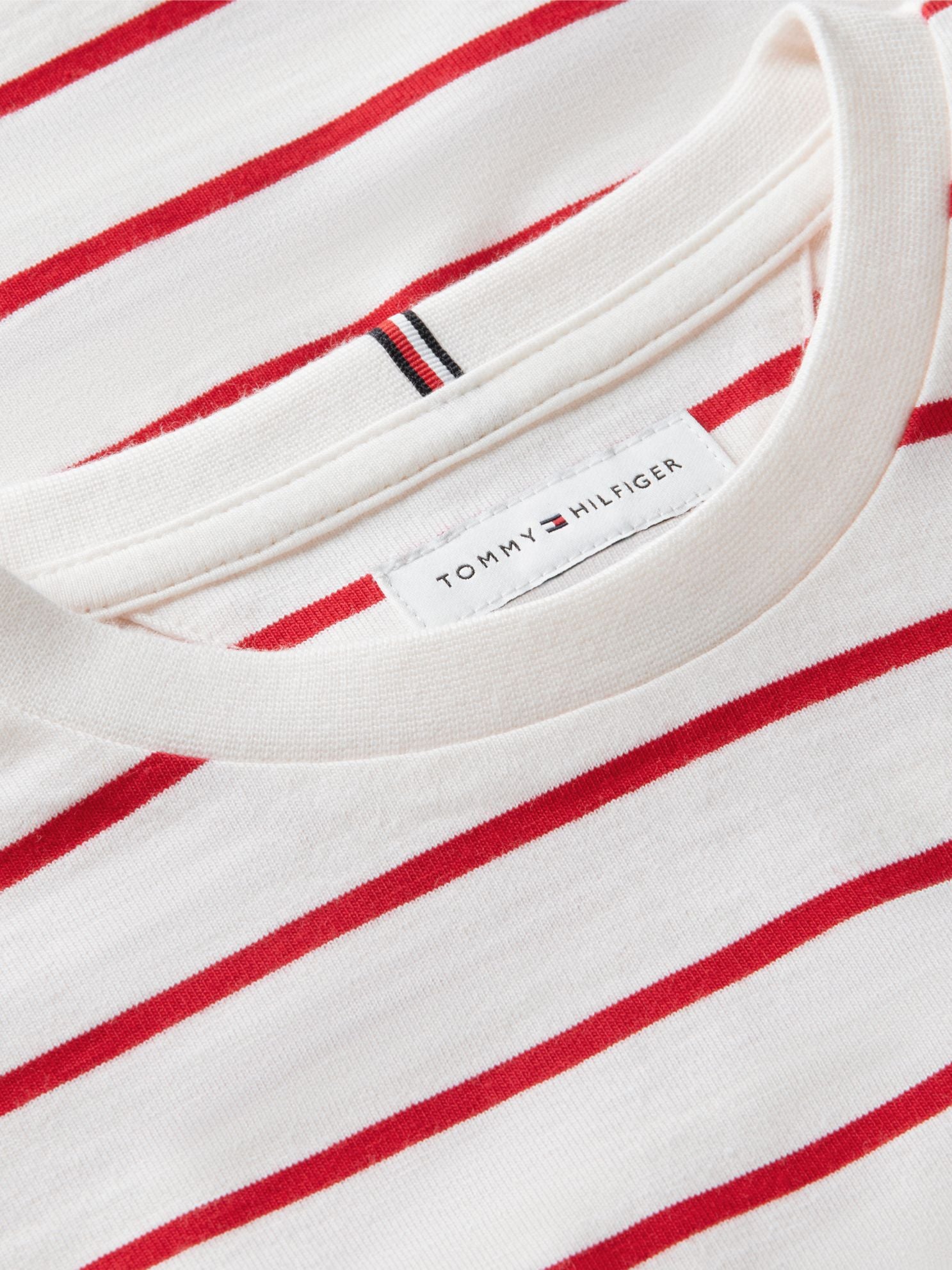 Tommy Hilfiger Kids' Tommy Logo Striped T-Shirt