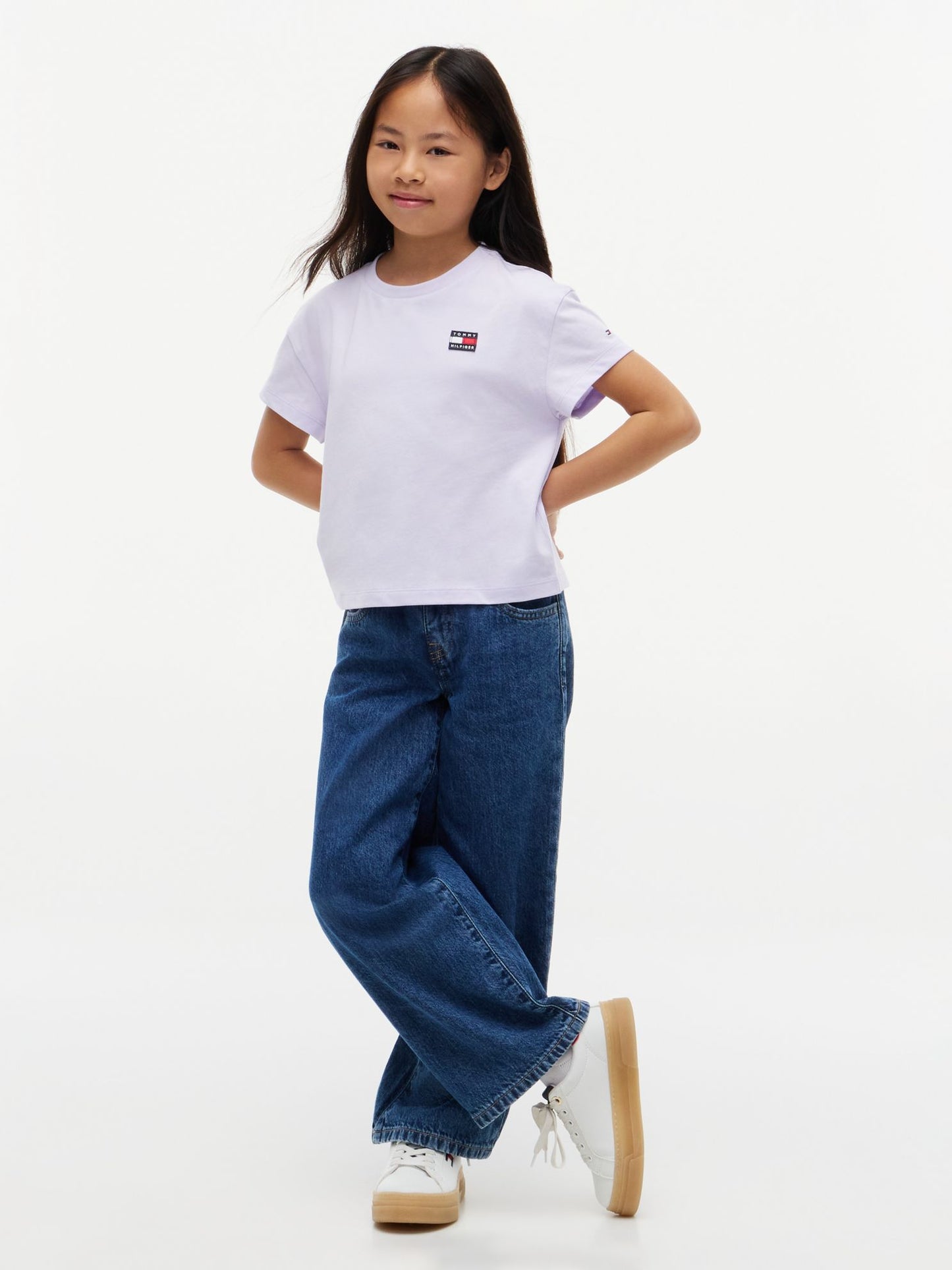 Tommy Hilfiger Kids' Flag Badge Logo T-Shirt