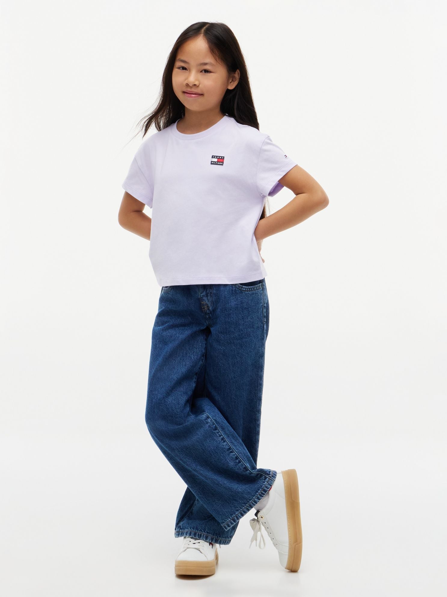 Tommy Hilfiger Kids' Flag Badge Logo T-Shirt
