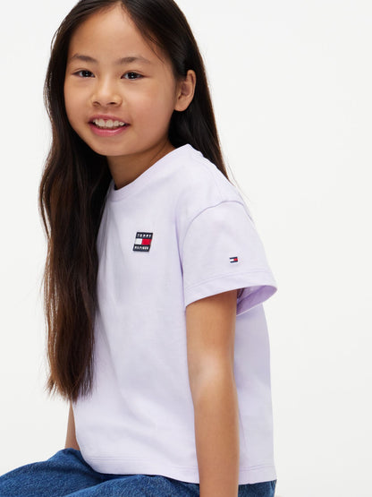 Tommy Hilfiger Kids' Flag Badge Logo T-Shirt