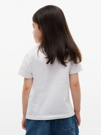 Tommy Hilfiger Kids' Allover Tommy Letter Logo T-Shirt