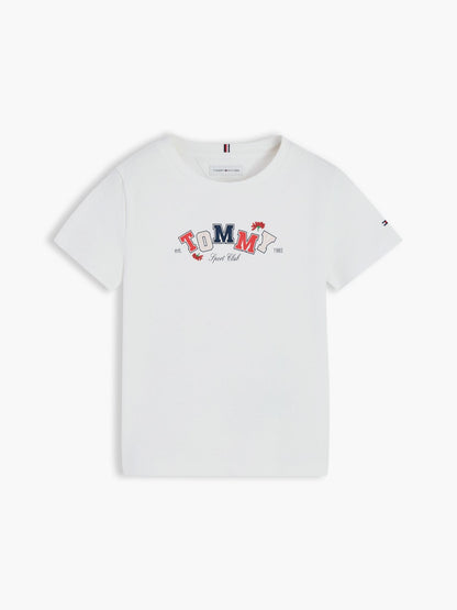 Tommy Hilfiger Kids' Allover Tommy Letter Logo T-Shirt