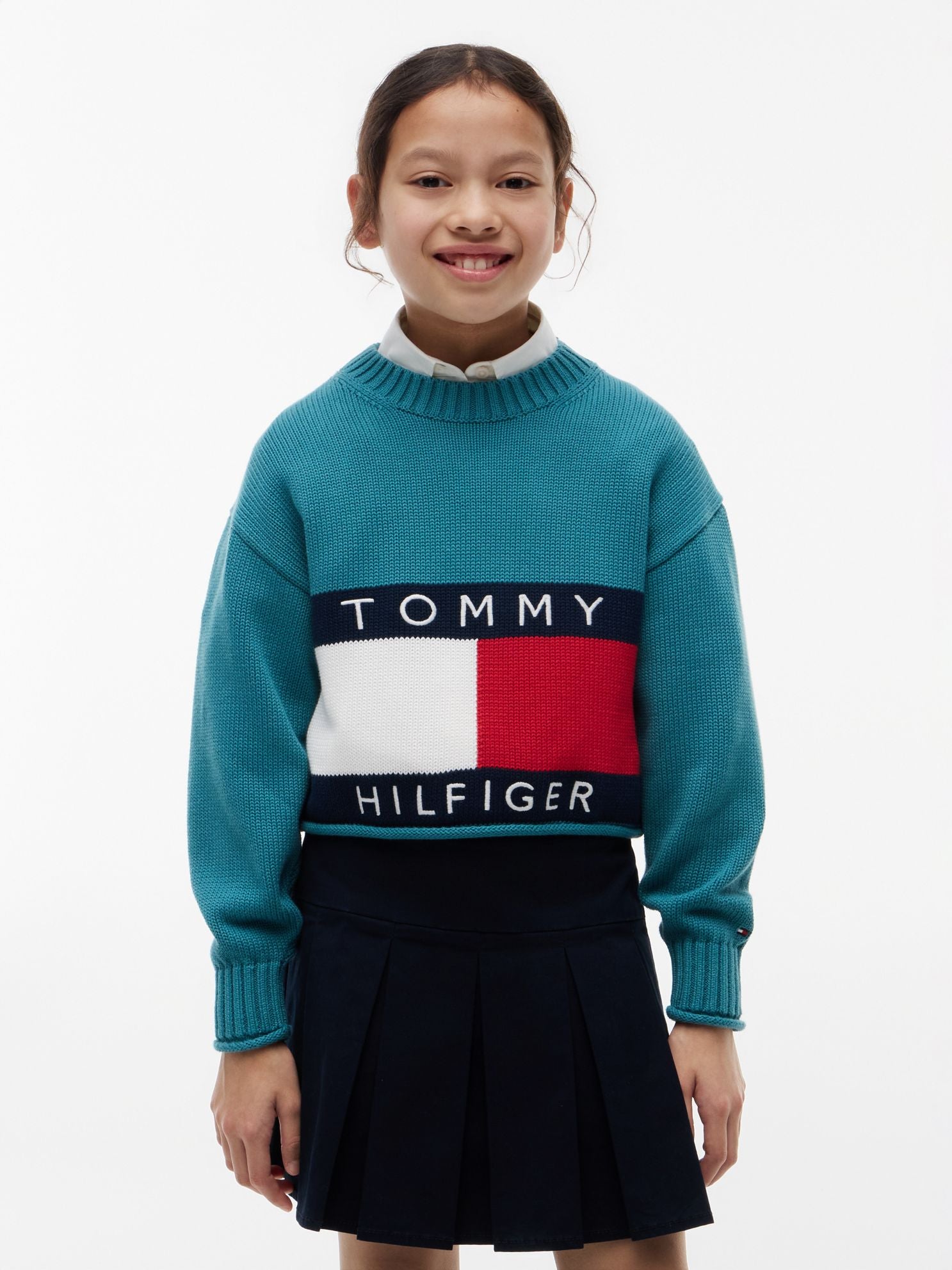 Tommy Hilfiger Kids' Flag Logo Sweater