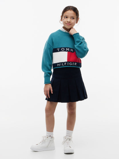 Tommy Hilfiger Kids' Flag Logo Sweater