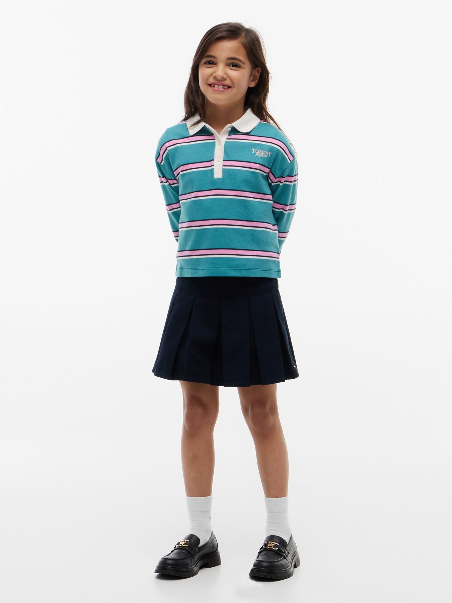 Tommy Hilfiger Kids' Rugby Stripe Polo