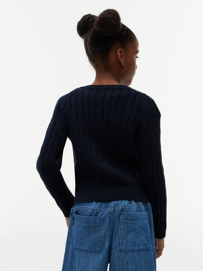 Tommy Hilfiger Kids' Cable Knit Cardigan