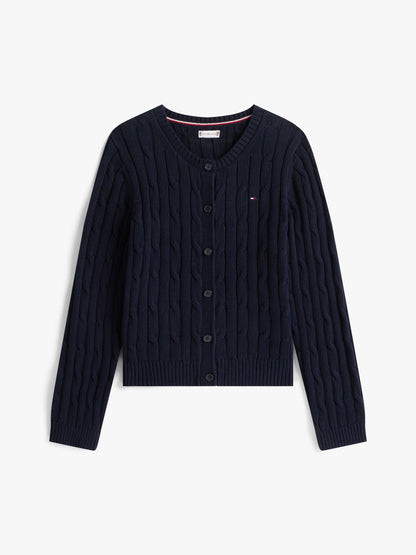 Tommy Hilfiger Kids' Cable Knit Cardigan