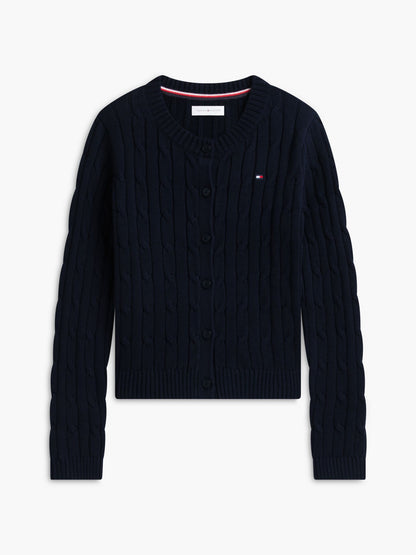 Tommy Hilfiger Kids' Cable Knit Cardigan
